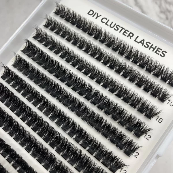 fluffy cluster lashes